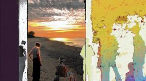 Depot Fridays will be featuring artists the second Friday of every month throughout the summer, such as Sunset Different Shores — Archival Computer Print by Bob Stanley. (Beverly Shores Museum and Art Gallery, Handout)